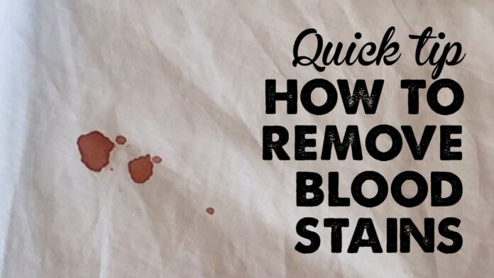 How to get Blood out of Stains from Clothes