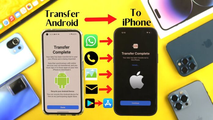 How to Transfer Data from Android To Iphone 14